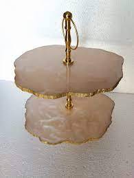 Support à gâteaux en résine époxy avec service à desserts à trois étages, artisanat en résine époxy, support à gâteaux rond, produit Offre Spéciale - Product Image 5