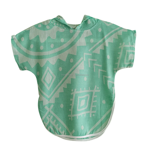 Turkish Hooded Pestemal Beach Pool <b>Poncho</b> for Kids Children and Babies Bath and Shower <b>Towel</b> Handmade in Turkey - Product Image 6