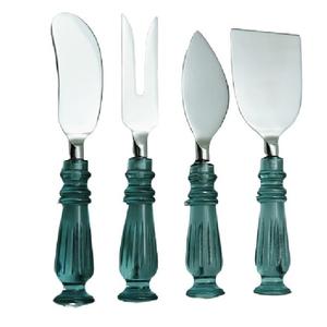 Ensemble de couverts personnalisés d'hôtel en acier inoxydable brillant avec étui, poli à miroir, emballage, Promotion, service à fromage - Product Image 3