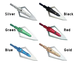 शिकार Broadheads 100/125 अनाज, तीरंदाजी Broadheads पेंच-में तीर सिर तीर सुझावों संगत पारंपरिक धनुष और यौगिक धनुष