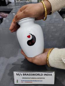 Urna de cremación personalizada para mascotas, urnas funerarias de cremación de aluminio para adultos, pérdida de personas y Mascotas - Product Image 2