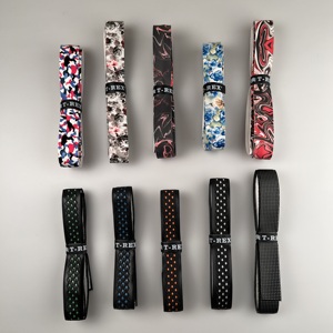 LIBOTAI PU Anti-slip Printed Colorful Grip Tape Tennis Overgrip Custom 1100x25x0.75mm - Product Image 2