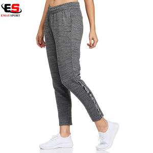 Pantalones de chándal para correr para mujer de calidad superior, cintura elástica duradera con estilo, tacto único suave, logotipo personalizable, invierno, XL 5XL, ODM - Product Image 3