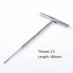 อุปกรณ์ผ่าตัดกระดูกและข้อ,มือจับกระดูกสเตนเลสสตีลด้ามจับสำหรับศัลยกรรมกระดูกอุปกรณ์กระดูกผ่านการรับรอง CE - Product Image 5