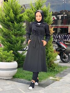 เสื้อโค้ทผู้หญิงคอลเลคชั่นใหม่ เสื้อผ้าอิสลามแบบตุรกี อาบายะ คาฟตัน ดูไบ อาหรับ มุสลิม แฟชั่นอิสลาม ชุดเดรสตุรกี - Product Image 4