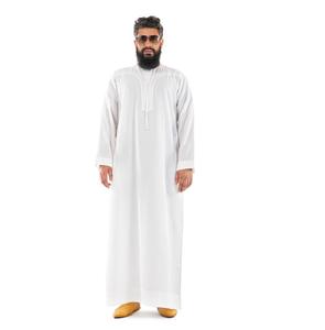Long length Stylish Thobe New Designs <b>Thobes</b> <b>For</b> <b>Men</b> Daffah Jubba Custom <b>Thobes</b> <b>Men's</b> Jubbah Al Daffah - Product Image 2