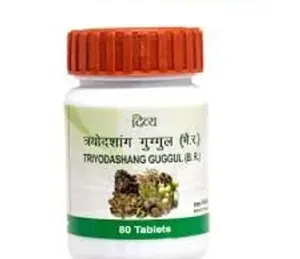 Ayurvedic Patanjali Divya Trayodashang Guggul片-草药片剂用于肌肉疼痛