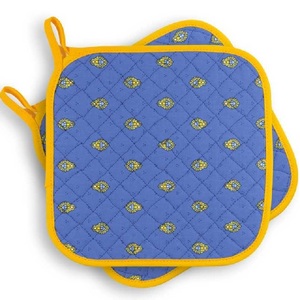 High Temp Resistant Terry Cloth 100% Organic Cotton GOTS Certified Pot Holder - Product Image 5