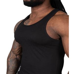 T-shirt d'été sans manches pour hommes, respirant, Slim, Fitness, débardeur, solide, vente en gros, collection 2022 - Product Image 6