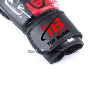 Gants d'entraînement imprimés personnalisés en cuir PU de haute qualité Gants de boxe avec logo gagnant pour les arts martiaux - Product Image 3