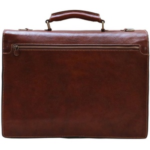 Handmade Genuine Leather Briefcase for Men FOS-0192 Men's <b>Laptop</b> <b>Messenger</b> <b>Bag</b> - Product Image 4