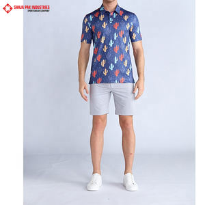 OEM logotipo personalizado hombres Golf deportes para camisas que absorbe la humedad secado rápido transpirable botón sólido patrón sublimación Jersey 100% - Product Image 5