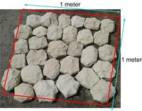 Piedra Natural de Scoria Blanca, Antideslizante, Resistente al Desgaste, para Bordes y Azulejos Exteriores, Estilo Tropical para Villas