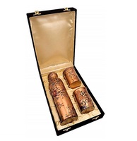 Botol Air Tembaga Set Kaca