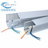 YORH-PEEO Bas Prix 50x55 50x60 50x80 Fil Électrique Couverture Isolation Pvc Trunking Conduit