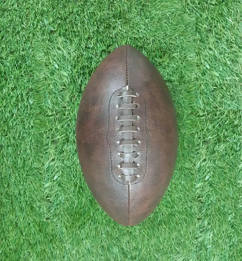 En iyi amerikan futbolu topları promosyon veya çocuklar için ucuz özel Logo kauçuk amerikan futbolu Rugby topu promosyon için