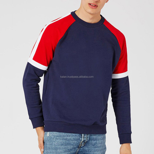 KISSM8 sudadera informal de invierno para hombre de alta calidad azul 100% algodón logotipo personalizado bordado patrón sólido Sudadera con capucha de talla grande - Product Image 2