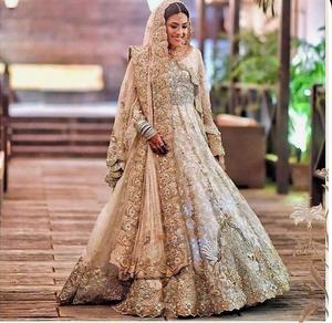 Lehenga de mariée pakistanaise indienne traditionnelle avec broderie complexe robe de mariée élégante 2025 Designer vêtements de mariée ethniques - Product Image 1