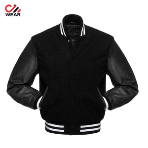High Quality Varsity <b>Jacket</b> Good Price Sunproof Hight Quality <b>Fleece</b> Custom Baseball Letterman Versity Bomber <b>Jacket</b> - Product Image 6