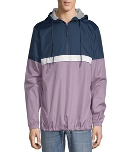 Chaqueta cortavientos de invierno para hombre con logotipo personalizado bordado Nuevo diseño Lona para exteriores Características de protección contra el viento - Product Image 3