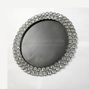 Placa de cargador de cuentas de cristal plateado de 3 capas - Product Image 4