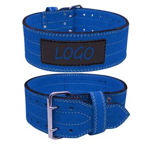 Premium leather power lifting <b>belt</b> single prong buckle weightlifting <b>Belt</b> <b>Powerlifting</b> Gym <b>Belts</b> 10mm 4 inch - Product Image 3