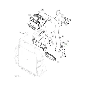 Deel Voor Jd Johndeere Tractor, Sensor, Temperatuur/Druk/Vochtigheid Deel Nummer DZ109378