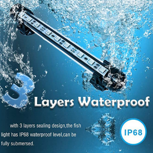 Fish tank Waterproof LED Explosion-proof Aquarium <strong>Light</strong> Diving <strong>Dragon</strong> Fish Colorful Remote Control Underwater Aquatic Lighting - Product Image 4