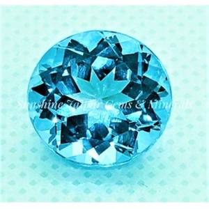 Piedras preciosas sueltas facetadas de Topacio azul cielo Natural de corte brillante de alta calidad a precio de fábrica al por mayor certificado IGI de 3-100 quilates - Product Image 1