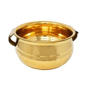 Urli de qualité supérieure, forme ronde, en laiton poli or, style floral, décoratif, pour mariage, maison et événements - Product Image 6