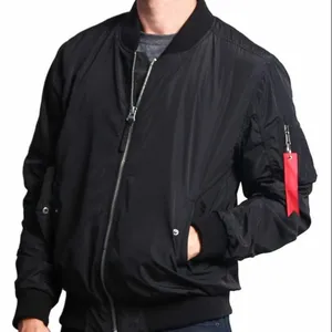 Nylon Ma1 Máy Bay Ném Bom Jacket/Custom Made Varsity Jacket/Trọng Lượng Nhẹ Tốt Nhất Chần Bomber Jacket