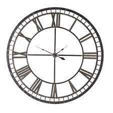 Reloj de pared de Metal con letras romanas - Product Image 2