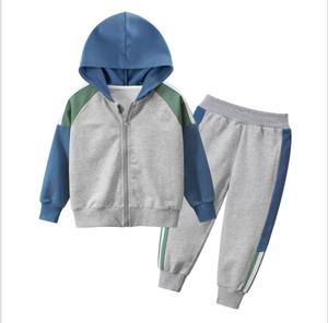Conjunto Deportivo de Alta Calidad para Niños, Marca de Diseñador, 100% Algodón Orgánico, Colores Personalizados, Logotipo, Transpirable, Ecológico 2022 - Product Image 4