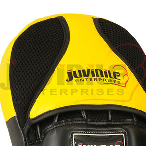 แผ่นเจาะสำหรับคาราเต้ MMA แบบไทยแผ่นหนังมีตะขอสำหรับฝึกเตะ - Product Image 3