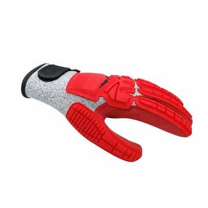 Gants mécaniques personnalisés en cuir avec logo personnalisé, gants de résistance aux coupures, vente en gros, 2022 - Product Image 3