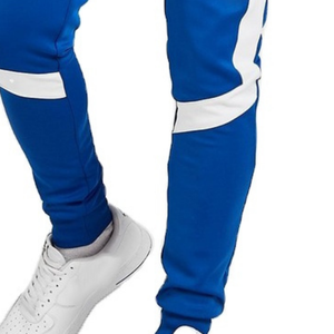 Survêtement vierge en polyester le moins cher/survêtements pour hommes de jogging avec bande latérale - Product Image 5