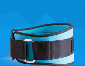 2022 Gym Fitness Heavy Duty Neopreno Levantamiento de pesas Cinturón Logotipo personalizado Forma recta con hebilla para protección de entrenamiento - Product Image 2