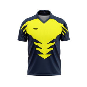 T-shirt sublimé de cricket pour hommes avec logo personnalisé imprimé - Product Image 3