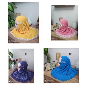 Pañuelo Hijab Islámico para Niñas, Regalo de Eid, Hecho en Turquía, Duradero, Colorido y Personalizado - Product Image 2