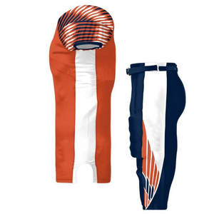 New Design Adult Custom Sublimation Breathable Plus Size American <b>Football</b> Uniform <b>Cheap</b> Price OEM Wholesale Team Jersey Set - Product Image 2