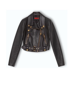 Chaqueta de motociclista Unisex, de alta calidad, de cuero de oveja Real, color negro, cierre con cremallera, disponible en todos los colores, hecha en Pakistán - Product Image 1