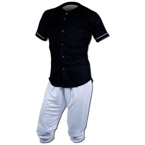 Baseball Uniforms <b>100</b>% <b>Polyester</b> Fabric Full Sublimation Breathable Quick Dry Elastic Waist Baseball Uniform Shirt Pant - Product Image 3