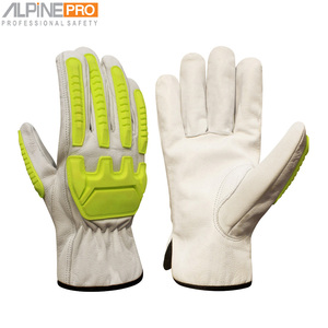 Gants de travail antidérapants en TPR personnalisés pour mécanicien Gants de sécurité avec fonction anti-impact en cuir synthétique pour outils à main - Product Image 1