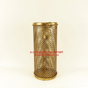 Gold Antique High Quality Finished <b>Metal</b> <b>Umbrella</b> <b>Stand</b> Holder for Office & Home Floor Decoration - Product Image 2