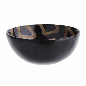 Bol à salade en corne de citrouille naturel, fait à la main, de haute qualité, vendu à domicile, tasses en corne pour hôtel - Product Image 1