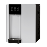 Distributeur d'eau gazeuse électrique chaude et froide en plastique pour bureau, avec contrôle par application et filtration, pour usage domestique et hôtelier