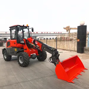 High Quality Chinese Brand EVERUN ER1500 1.5T Germany DESIGNER Small Telescopic Wheel Loader For Hot Sell