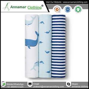 100% de alta calidad de bebé de algodón manta Swaddle muselina - Product Image 5
