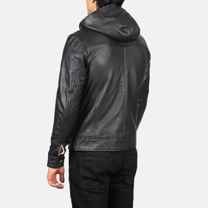 Autumn Winter Plus 5XL Size Fashion Men's <b>Leather</b> <b>Jackets</b> Solid Color Zipper Cow Hide <b>Leather</b> Casual PU <b>Jacket</b> for Men Coats - Product Image 4