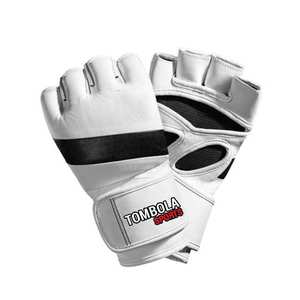 2022 vente chaude professionnel MMA / Muay Thai gant demi-doigts combat sparring gants OEM/ODM accepté - Product Image 2